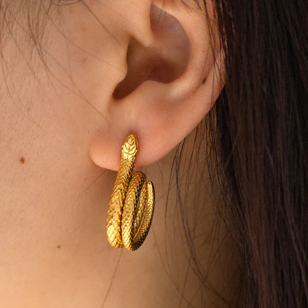 Orecchini Snake